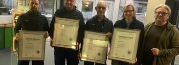 Metallbau Pieper ehrt langjährige Mitarbeiter - 95 Jahre geballte Erfahrung